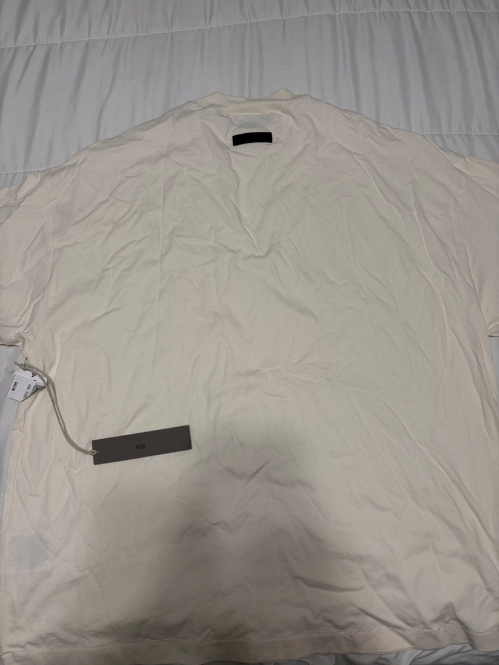 Essentials Short Sleeve Tee in Off-White